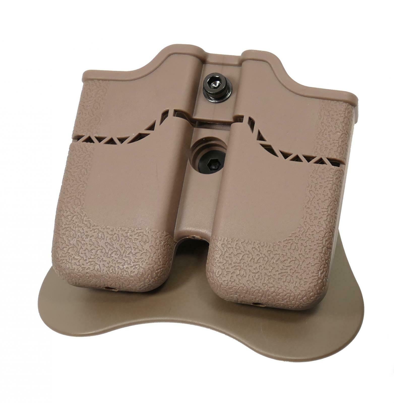 Amomax Double Pistol Mag Pouch Beretta PX4 H&K P30, USP, USP Compact 