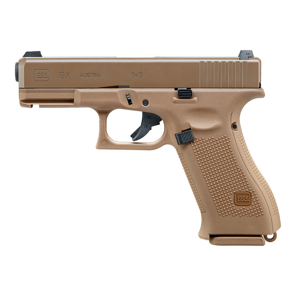 Umarex Glock 19X Airsoft Pistol Coyote GBB