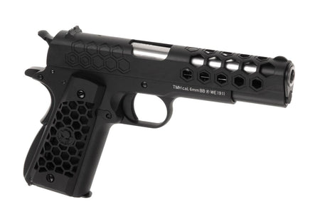 WE HEX 1911 Green Gas Pistol Black