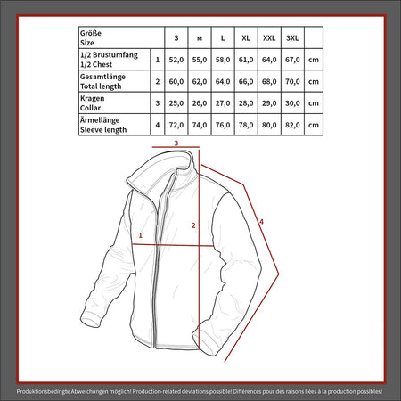 MFH US Tactical Soft Shell Thermal Jacket Coyote
