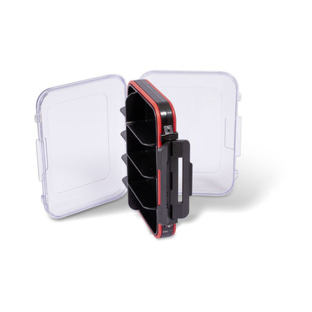 Magic Trout UL Fishing Tackle Box Lake Clear/Black/Red