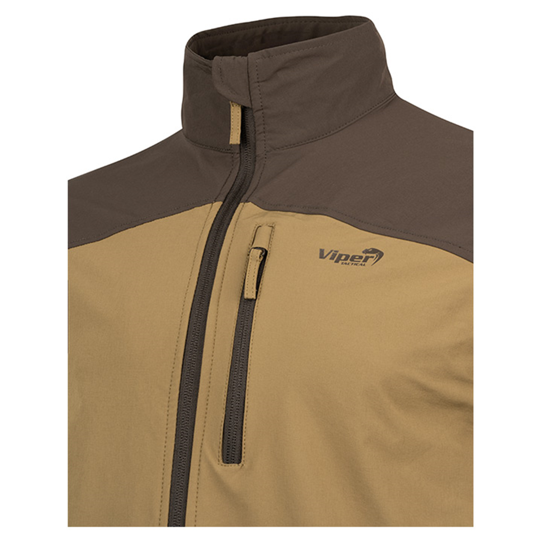 Viper Lightweight Mens Softshell Jacket Coyote
