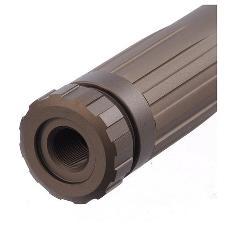 Action Army Airsoft AAP-01 Pistol Silencer 14mm CCW FDE