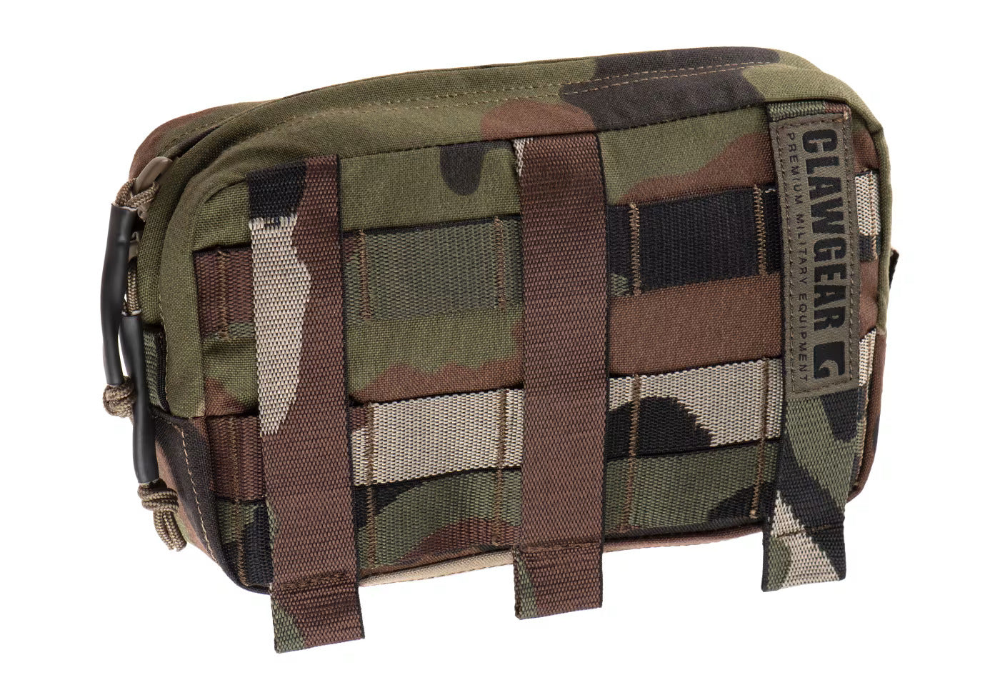 Claw Gear Utility Pouch Medium Zipper Molle Horizontal 
