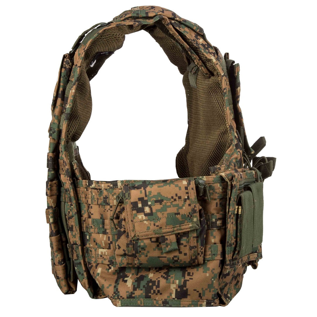 Invader Gear Mod Combo Molle Vest SAPI Marpat Camo