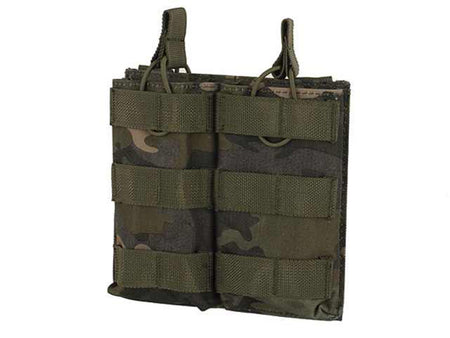 8 Fields Airsoft QR Double Magazine Pouch Open Top M4 Series