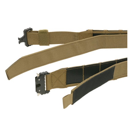 8 Fields Laser Cut Molle Tactical Duty Range Fast Belt QR Coyote