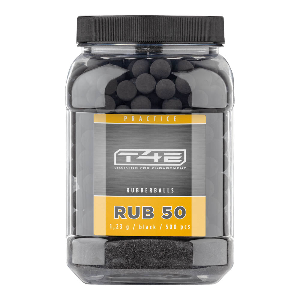 Umarex T4E Ammo bb’s Practice Rubber .50 500 Pack Black