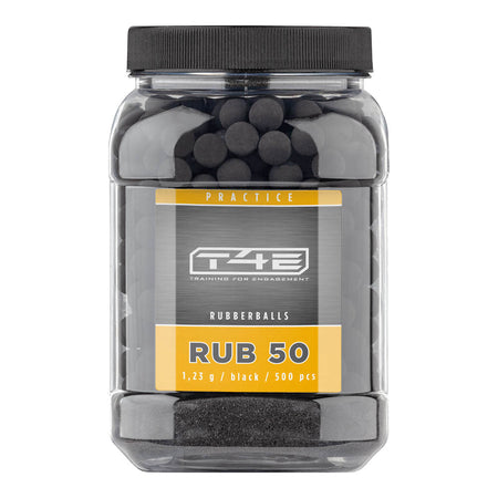 Umarex T4E Ammo bb’s Practice Rubber .50 500 Pack Black
