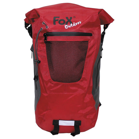 Fox Outdoors WaterproofBackpack Dry Pak 20ltr Red