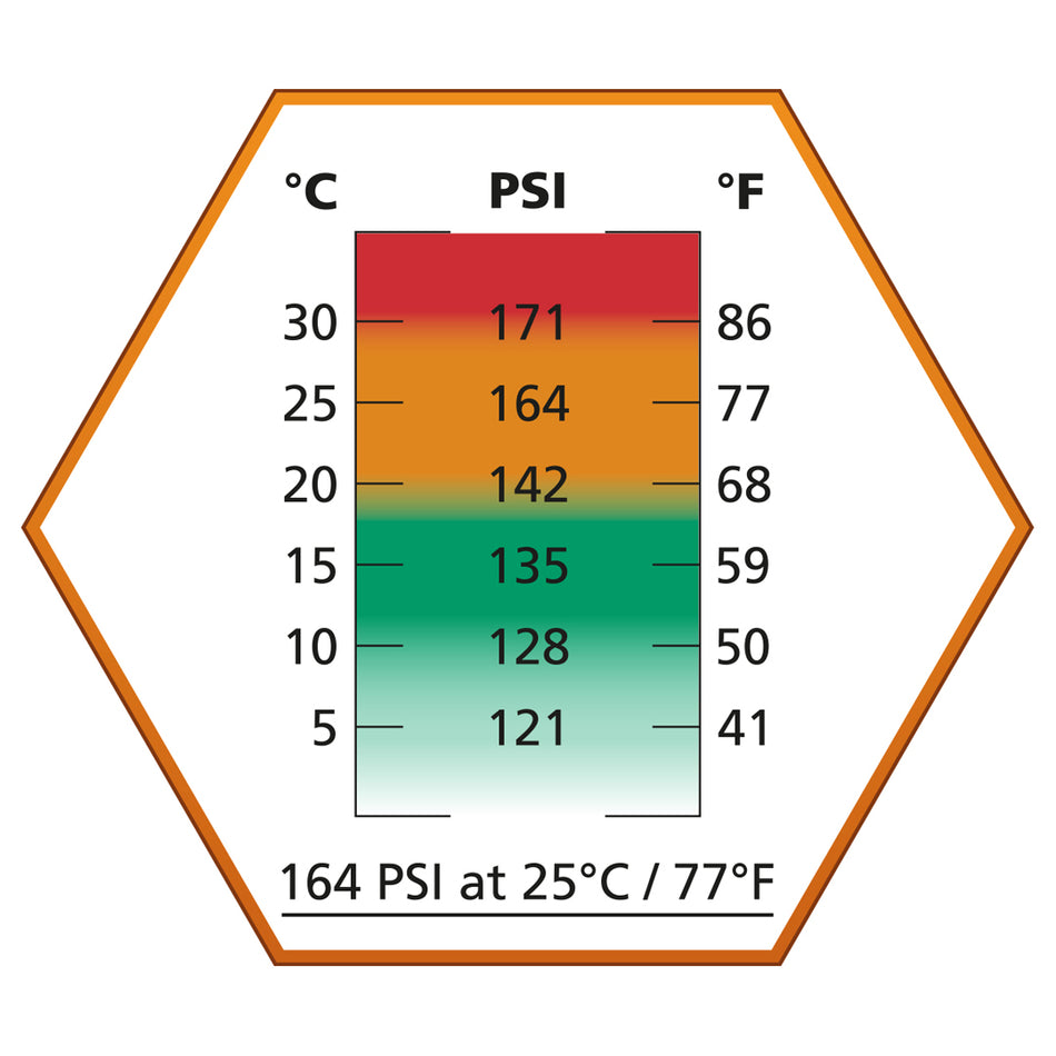 ASG ULTRAIR High Power Green Gas Orange 164psi 570 ml (In Store Only)