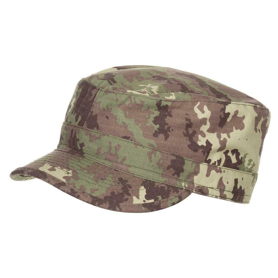 MFH US Army Field Cap Hat Rip Stop Vegetato Camo