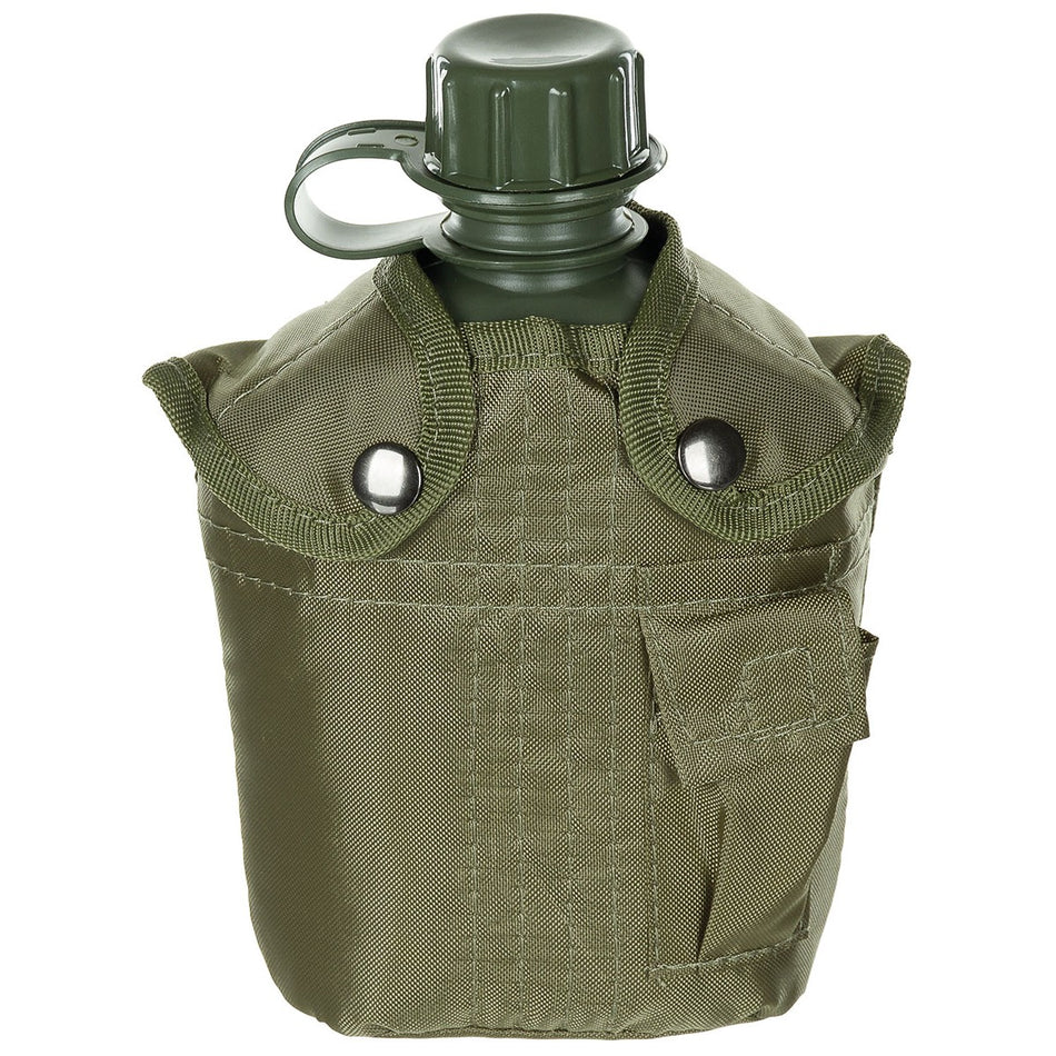 MFH Max Water Bottle Canteen 1ltr Od Green