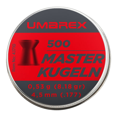 Umarex Master Air Rifle Pellets Flat Head 4.5mm .177