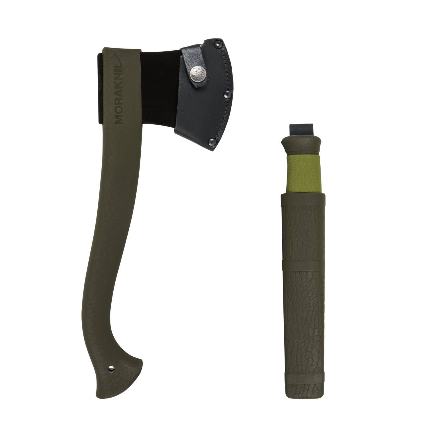 Morakniv Axe & Knife Outdoor Kit Olive Green