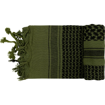 Web-Tex Green & Black Shemagh