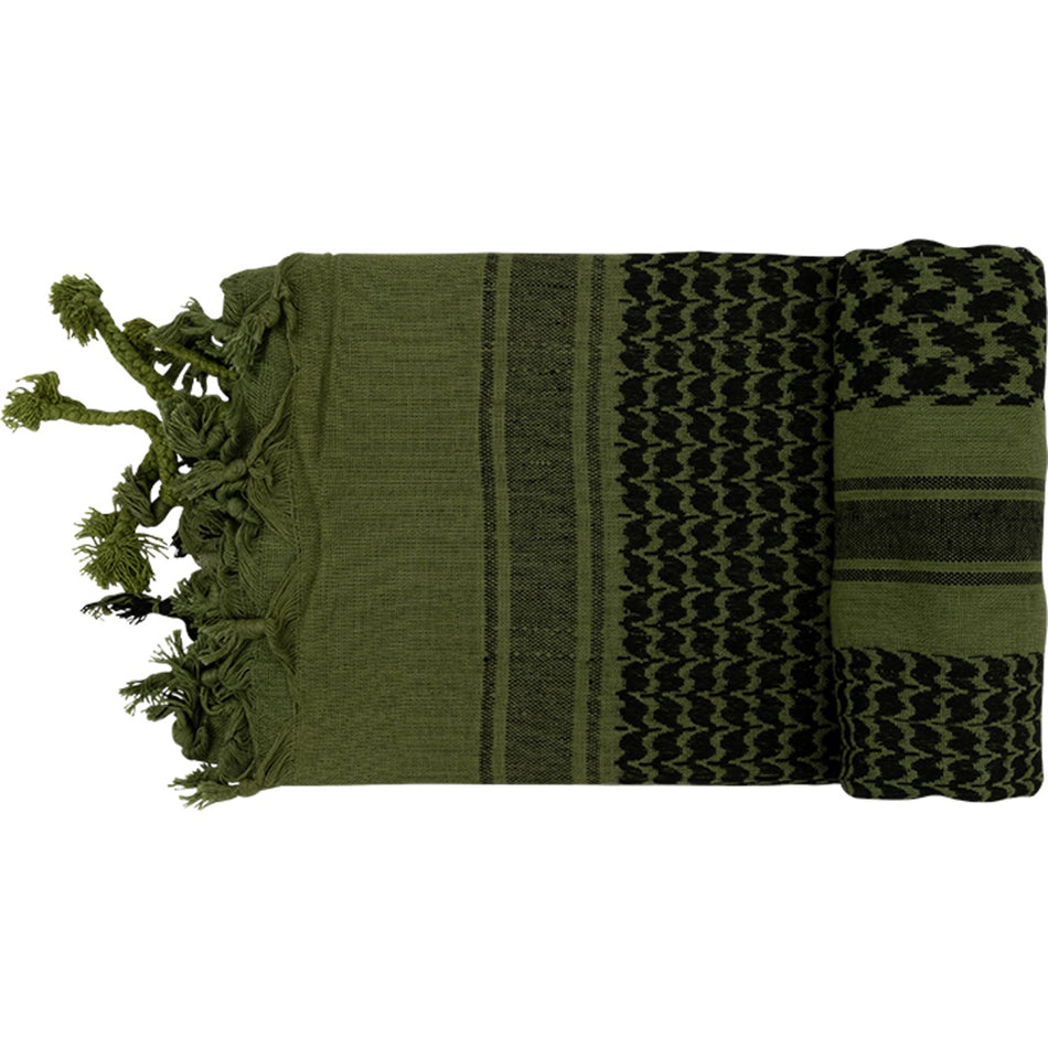 Web-Tex Green & Black Shemagh
