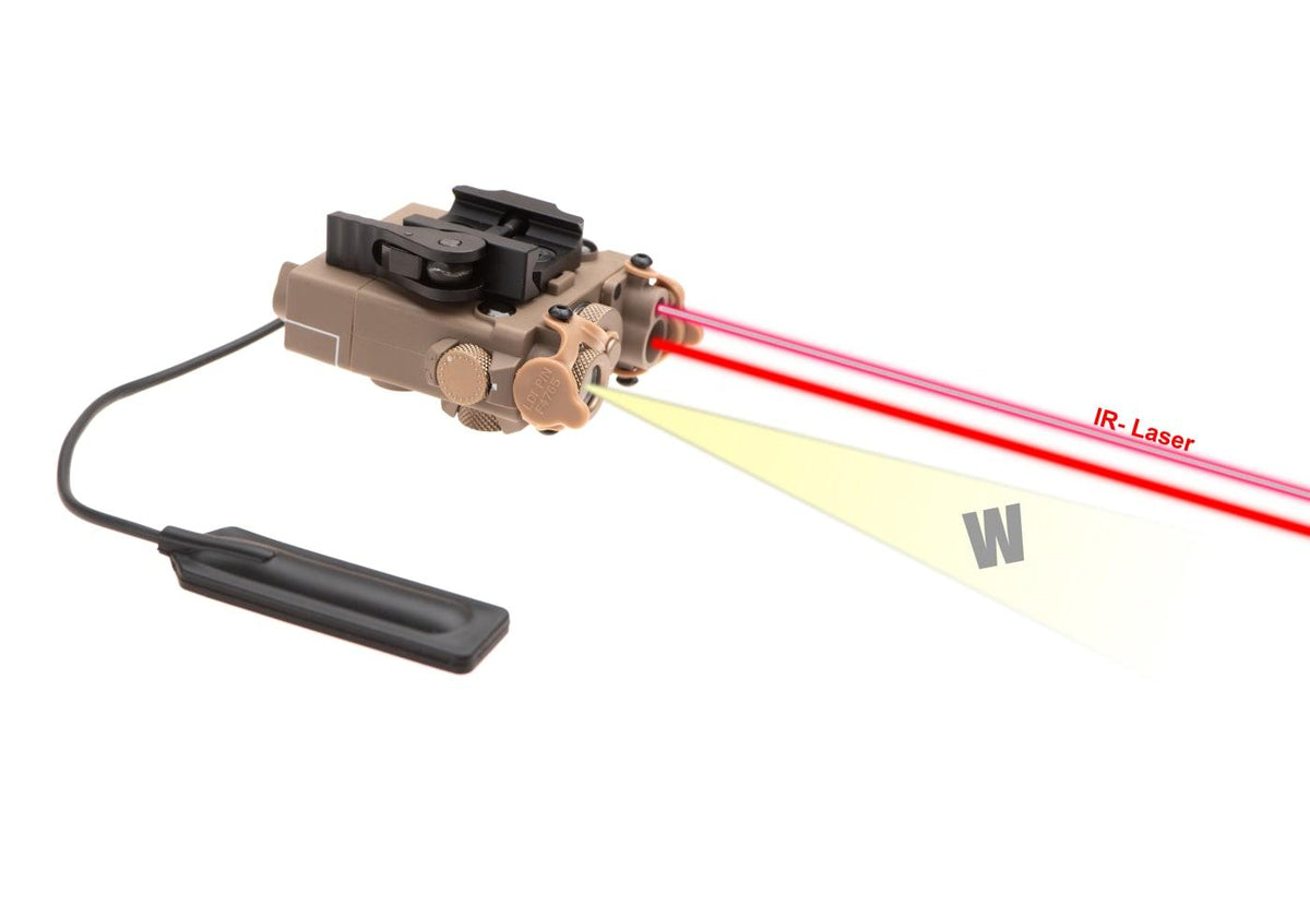 WADSN DBAL-A2 Flashlight Illuminator / Laser Module Red + IR