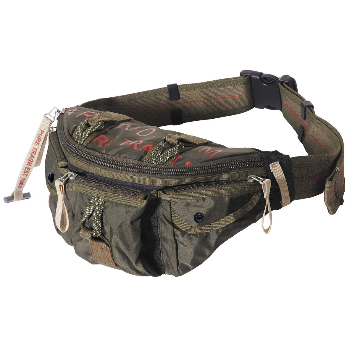 Pure Trash Waist Pack Bum Bag Fanny Pack Green