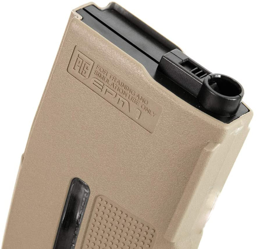 PTS Enhanced Polymer Airsoft Magazine 1 EPM1 AEG 250rd Dark Earth