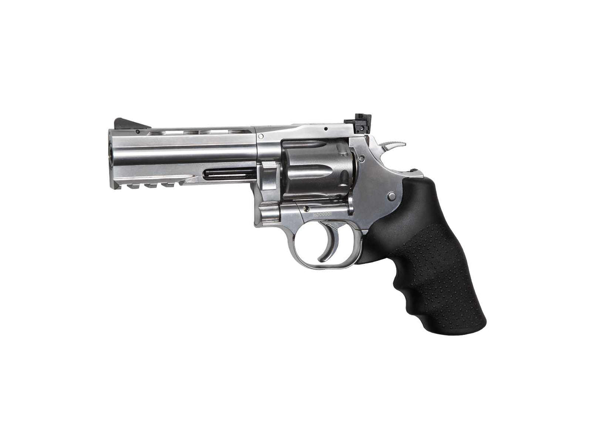 Dan Wesson 715 4" Airsoft Revolver Silver