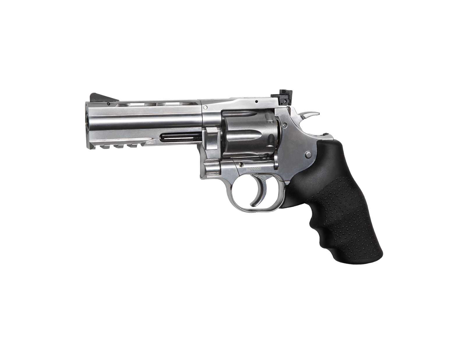 Dan Wesson 715 4" Airsoft Revolver Silver
