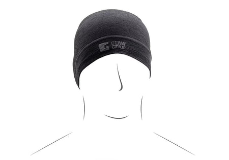 Claw Gear Merino Seamless Beanie Docker Hat Black