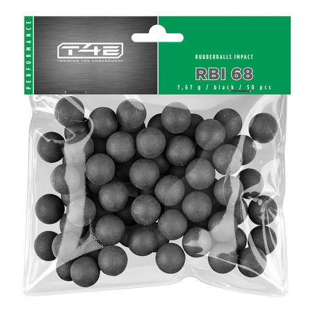 Umarex T4E Performance RBI .68 Rubber Training Ammo Balls 50 Pack