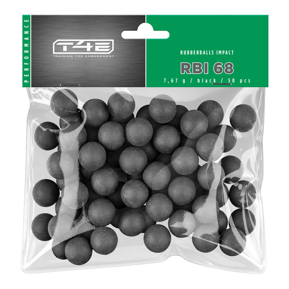 Umarex T4E Performance RBI .68 Rubber Training Ammo Balls 50 Pack