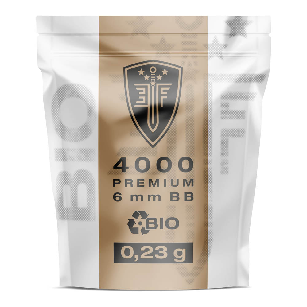 Elite Force Premium Airsoft Bio BBs White 0.23g 4000 Bag