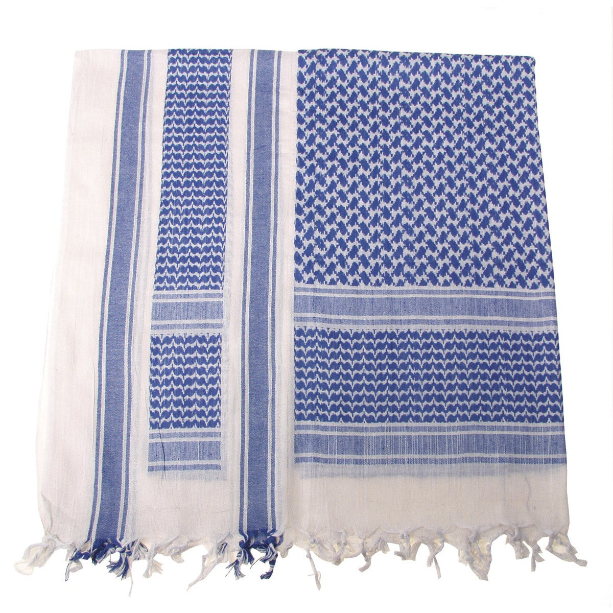 MFH Classic Shemagh Scarf Blue / White