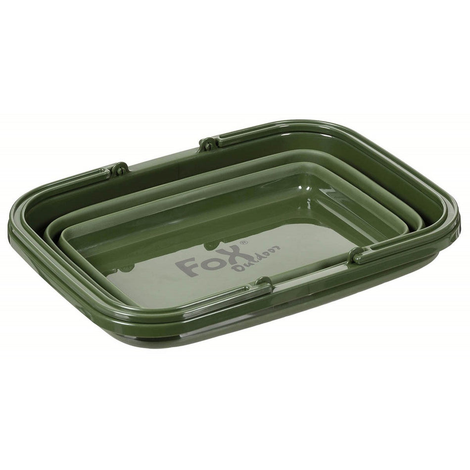 Fox Outdoors Folding Foraging Basket OD Green