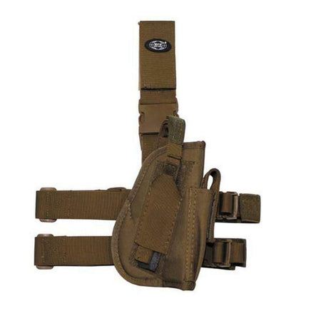 MFH Tactical Drop Leg Pistol Holster Coyote Tan