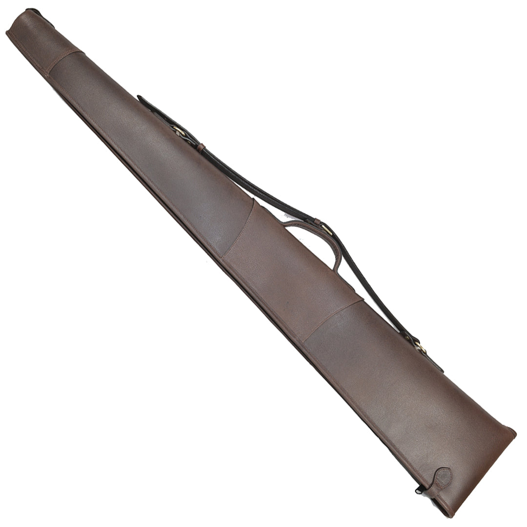 GMK Wickham Leather Shotgun Carry Case Slip Brown 50"