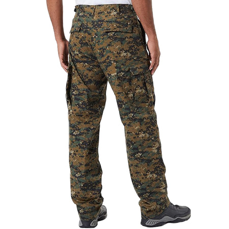 Mil-Tec Ranger Cargo Pant Trousers US Woodland Camo Marpat