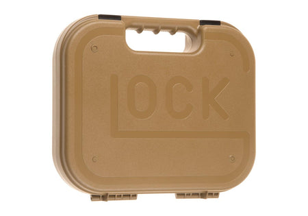 Glock Official Plastic Pistol Carry Case With Cleaning Rod Tan