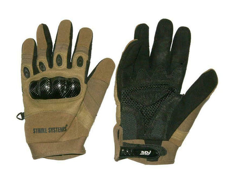 Strike Systems Airsoft Assault Gloves Coyote