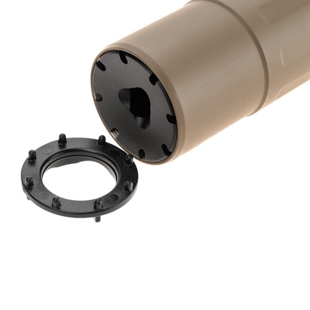 PTS Airsoft Dead Air Sandman-S Mock Suppressor Dark Earth 148mm