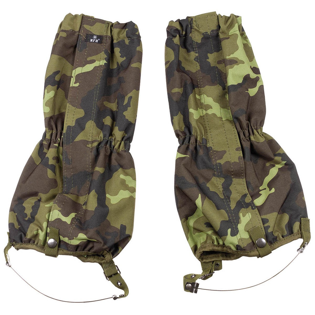 MFH Waterproof Trouser Leg Gaiters Czech M95 Camo
