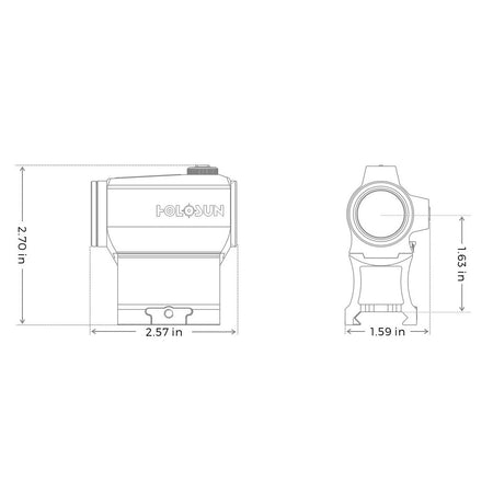 Holosun Red Dot Sight Dark Earth HS403B 