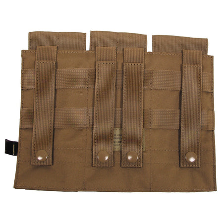 MFH Triple Magazine Pouch Molle M-Series Coyote 