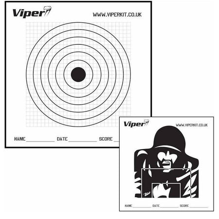 Viper Pro BB Paper Targets x 100