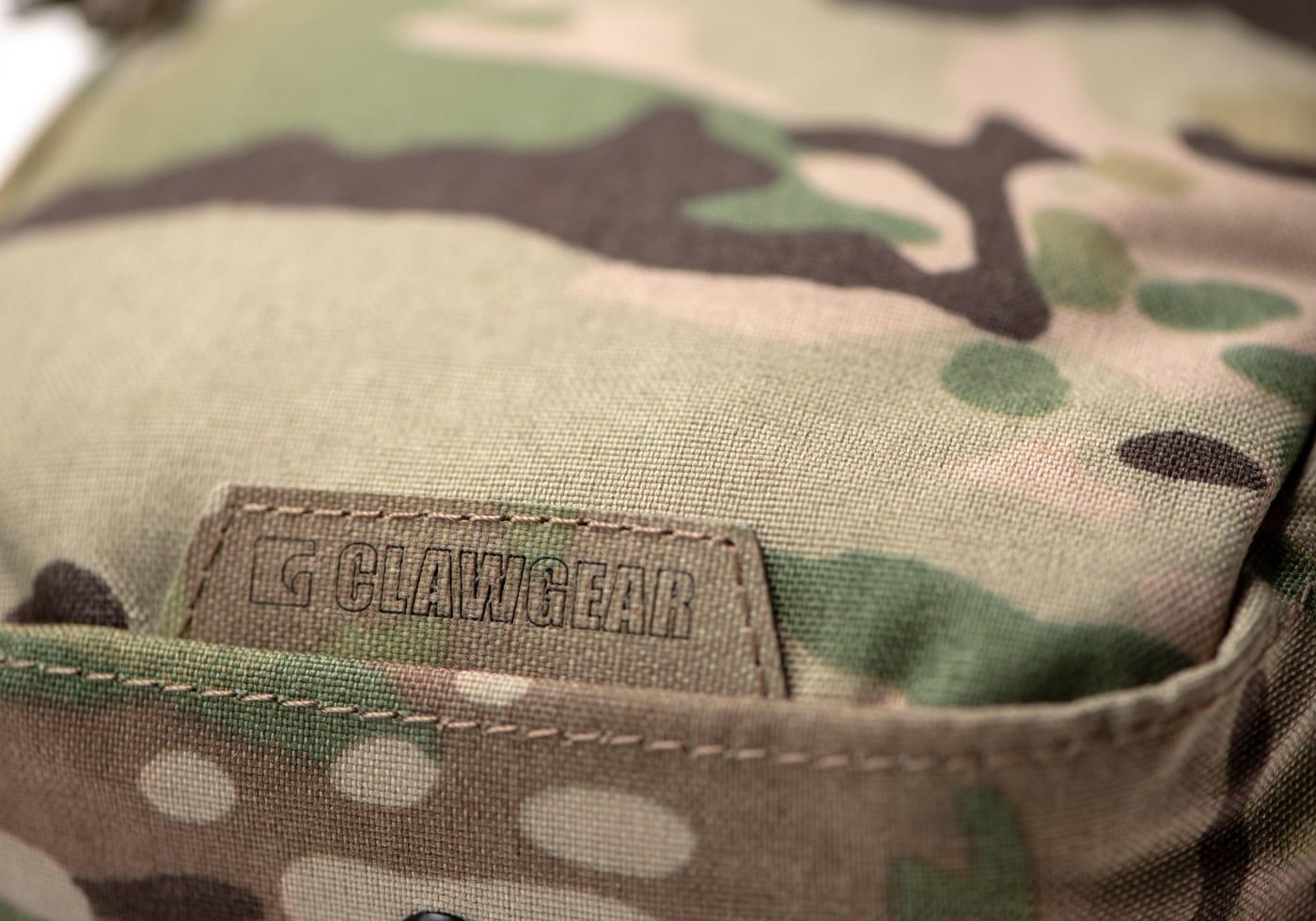 Clawgear Medium Vertical Utility Pouch Zipped Core Molle