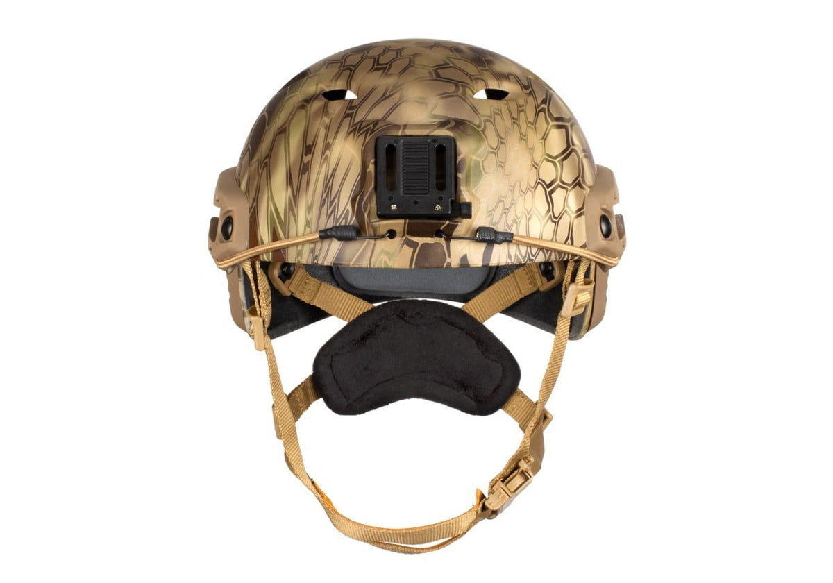 FMA FAST PJ Airsoft Helmet Simple Version Highlander Camo XL-58-61cm