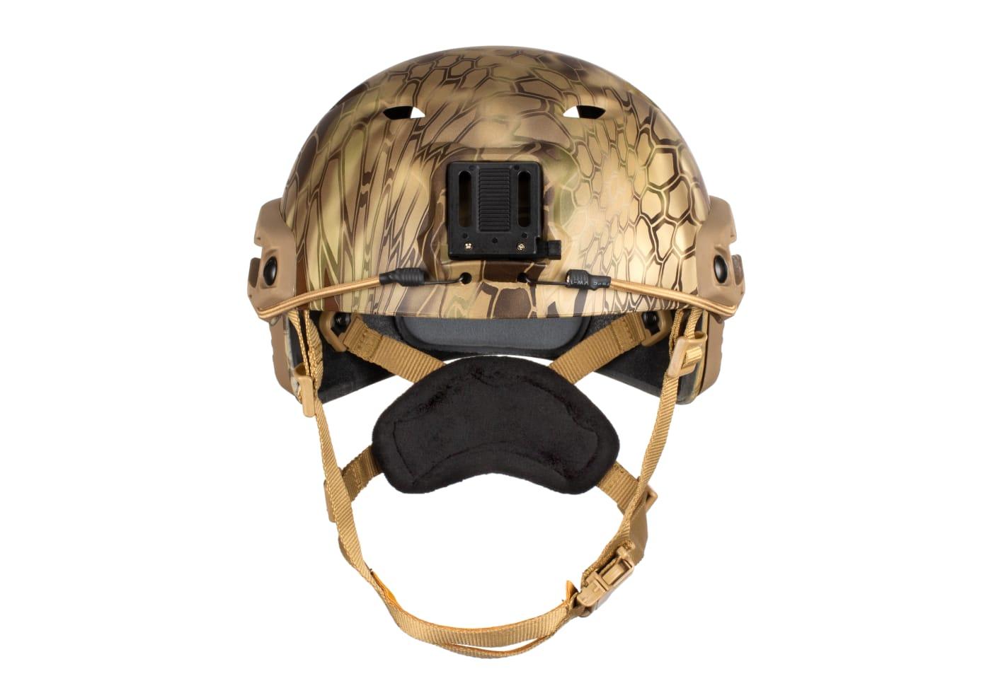FMA FAST PJ Airsoft Helmet Simple Version Highlander Camo XL-58-61cm