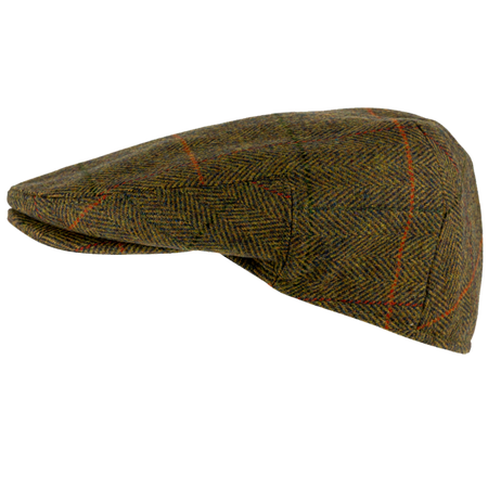 Jack Pyke Wool Blend Flat Cap Brown 