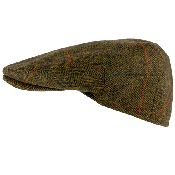 Jack Pyke Wool Blend Flat Cap Brown 