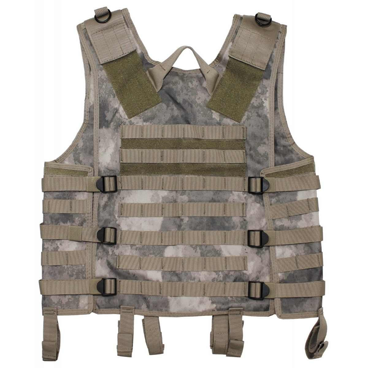 Mfh Molle Light Platform Vest Modular Stone Desert