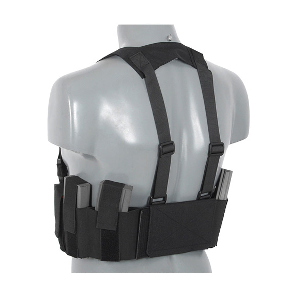 Amomax Light Weight Speed Chest Rig Vest Black 