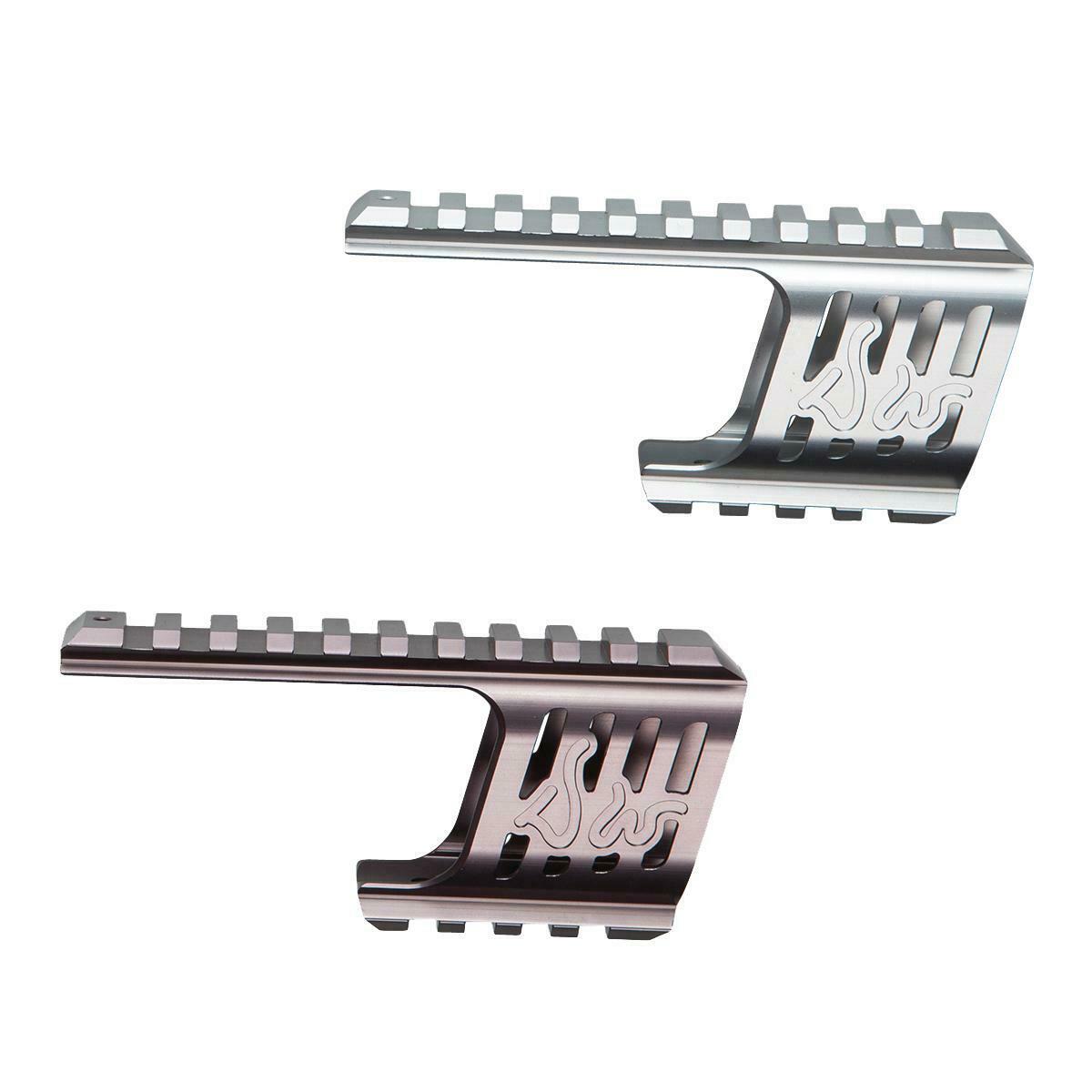 Dan Wesson 715 Airsoft Revolver Custom CNC Rail Mount 